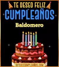 Te deseo Feliz Cumpleaños Baldomero